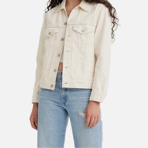 Levi's Women's Off-White Denim Jacket